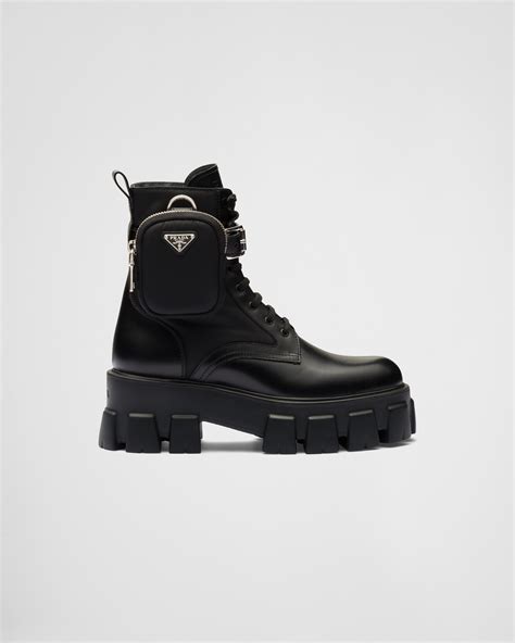 botas estilo prada|Prada nylon boots.